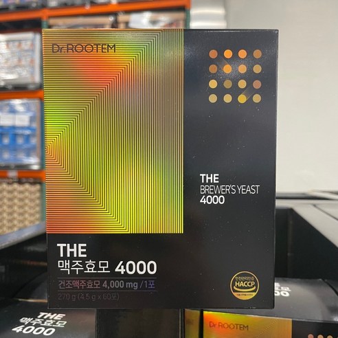 닥터루템 THE 맥주효모 4000 4.5g x 60스틱(2개월분), 3박스, 60회분, 270g