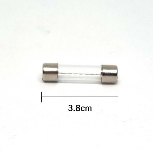 30A 유리관휴즈(대) 3.8cm 38mm 퓨즈 FUSE 5개세트