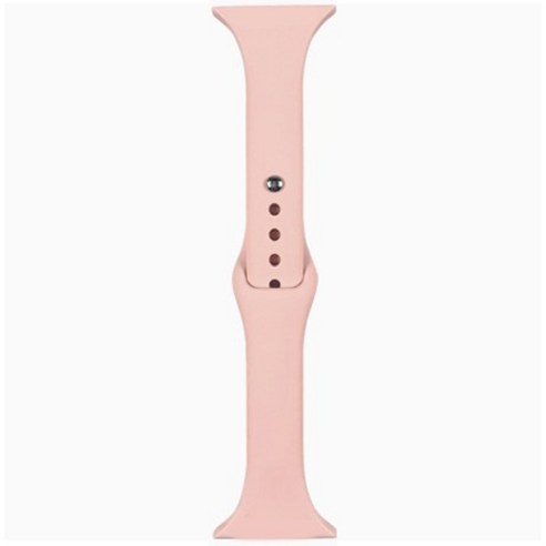 우먼스9999 애플워치 호환 7 SE 6 3 슬림 실리콘밴드 스트랩, 로즈핑크, 38/40/41mm