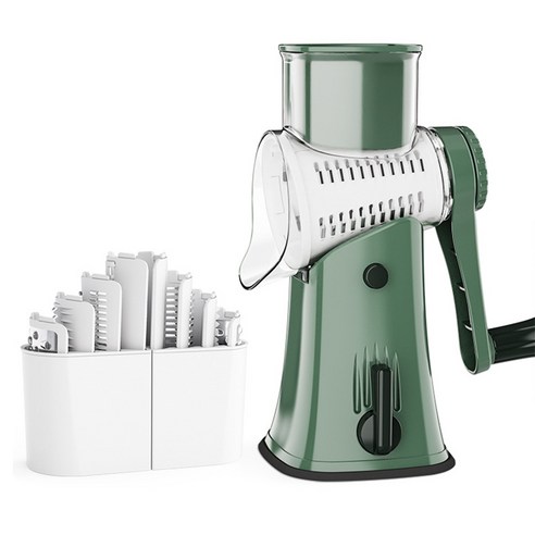 Manual Multifunctional Vegetable Cutter Slicer Fruit Potato Wavy Slices Carrot Grater Hand Roller Sh, 하나, The New Upgrade