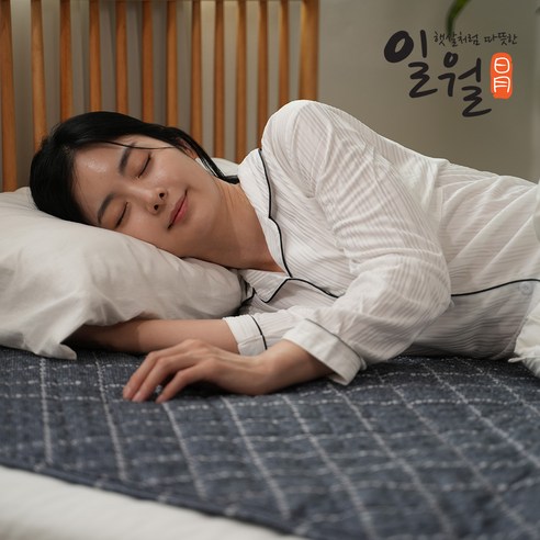 마지막 할인 [25년형] 일월 전기매트 피치블로썸 전기요