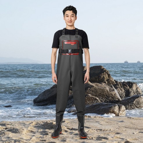 TOOLIVA 해루질 낚시 웨이더 갯바위 갯벌 미끄럼방지 가슴장화, 250, 옵션 TOOLIVA 해루질 낚시 웨이더 갯바위 갯벌 미끄럼방지 가슴장화, 250, 옵션