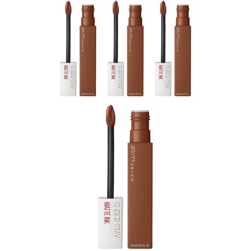 메이블린 슈퍼 스테이 매트 잉크 5.0ml, 135 Globetrotter, 4개, 5ml