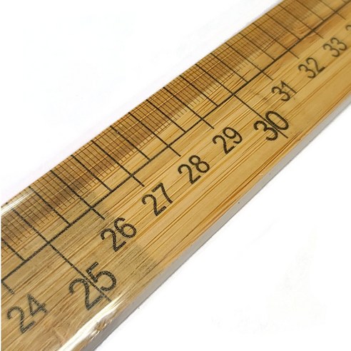90cm(36inch) 나무자 대나무자 직선자 마자 1개