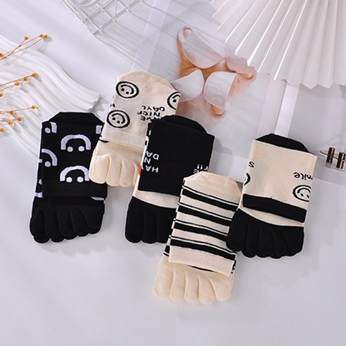 발끝에서 시작하는 특별한 변화, 프리미엄 여성 발가락 양말 세트