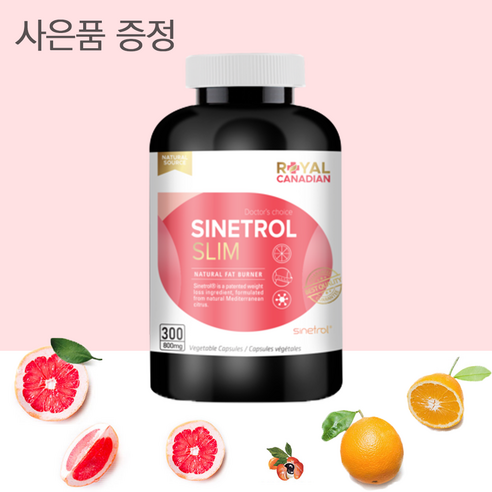 로얄 캐네디언 800mg 시네트롤 슬림 25배 농축 자몽 67배 농축 오렌지+ 프로바이오틱 마누카허니 사은품 증정, 300캡슐, 1개, 300정