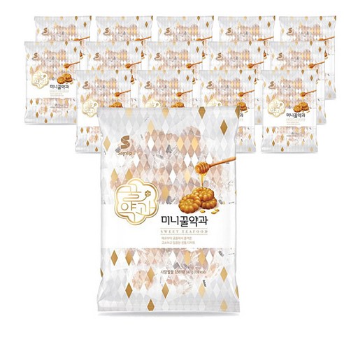 삼립 미니꿀약과, 140g, 15개