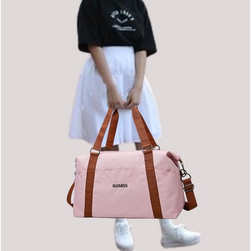 (스타일콘) 빙수 중형 여행 보스턴가방 캐리어보조가방 캠핑 운동 가벼운 기숙사가방