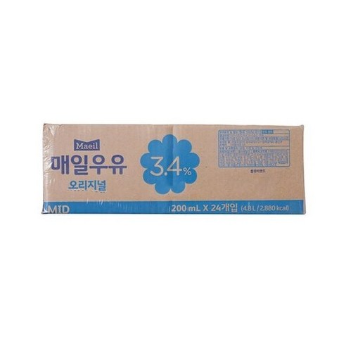매일 멸균우유 오리지널 200MLx24입 1개