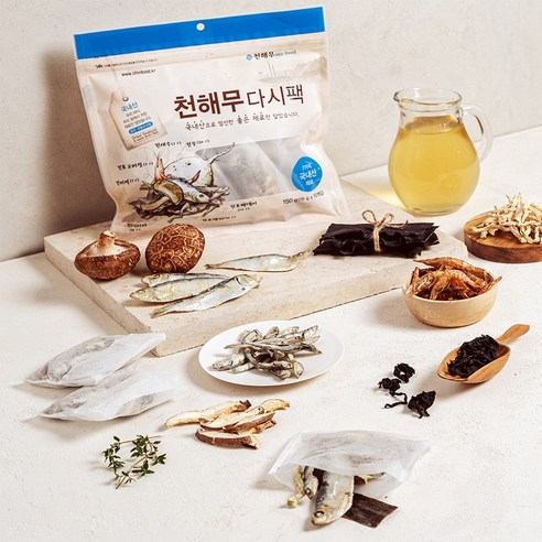 천해무 통원물 다시팩 10팩 (15g10팩), 150g (15g*10팩) Best Top5