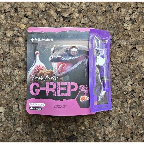 지렙 G-REP 슈퍼푸드 무화과맛 녹십자수의약품, 무화과, 100g, 1개