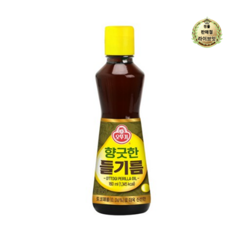 오뚜기 향긋한 들기름, 160ml, 1개