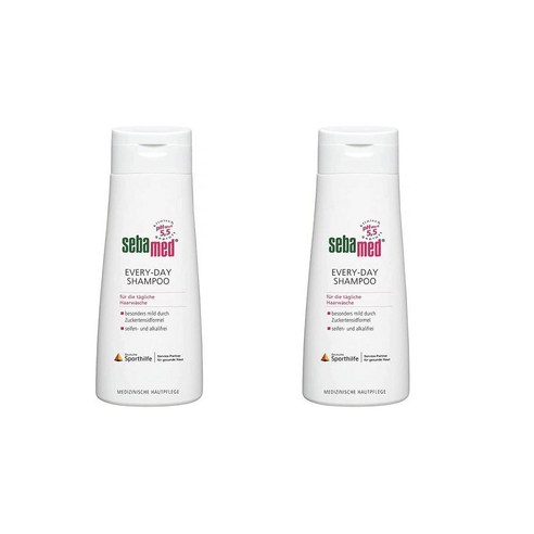 Sebamed Daily Hair Washing 세바메드 에브리 데이 샴푸 13.5floz 400ml 3팩, 3개