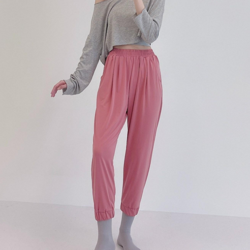로라벨 숨 요가바지 하렘팬츠 하의 필라테스복 바지