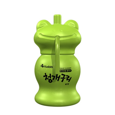 하비비 프리미엄 청개구리 자동 변기 세정클리너, 120g, 1개