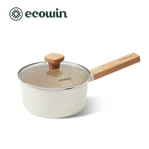 Ecowin 편수냄비 16cm/18cm 이유식냄비 라면솥 프라이팬 주방용품, 4개, 18cm