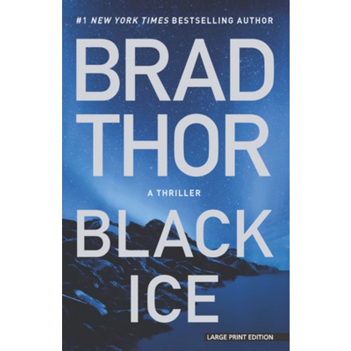 (영문도서) Black Ice: A Thriller Paperback, Large Print Press, English, 9798885780582