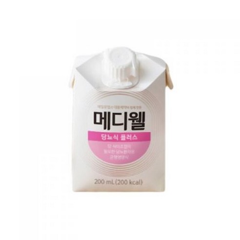 메디웰 당뇨식 플러스, 18개, 200ml