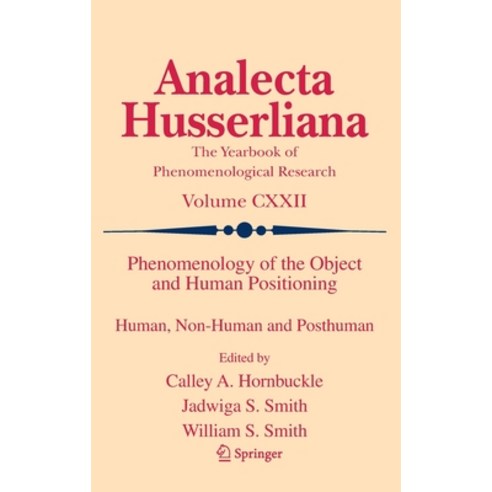 (영문도서) Phenomenology of the Object and Human Positioning: Human Non-Human and Posthuman Hardcover, Springer, English, 9783030664367