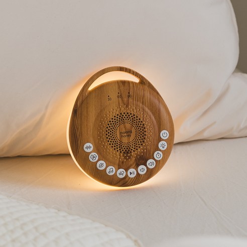 아기의 꿈나라를 위한 부드러운 속삭임, 말랑하니 휴대용 백색소음기