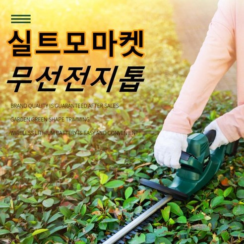 충전식 전기톱-원예와 정원 관리에 최적화, 가지치기 작업에 효율적
