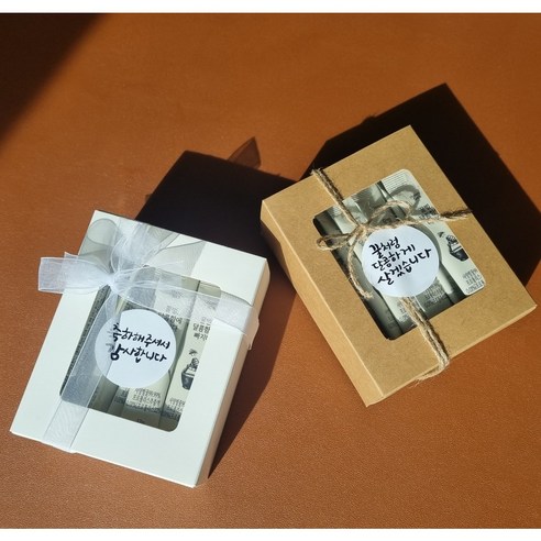 웨딩 결혼식 돌 회사 조문 답례품 꿀 허니스틱 답례꿀 스틱 25매, 슬라이드사각상자(크라프트), 쇼핑백포함, 300g, 1개