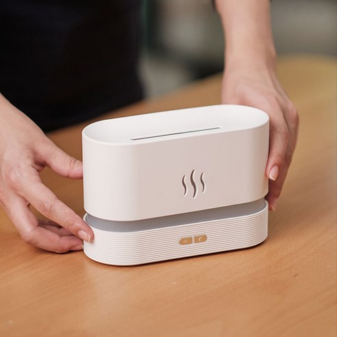 낭만적인 분위기와 촉촉한 밤을 선사하는 감성 불멍 가습기