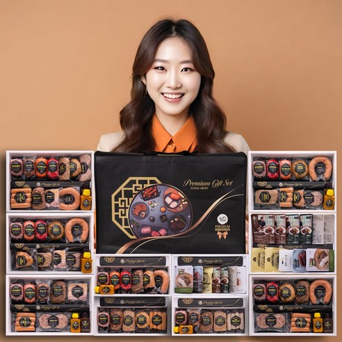 명절선물세트 와규 스테이크선물세트 수제햄선물세트, 행복복담은 수제햄 ..., 1개