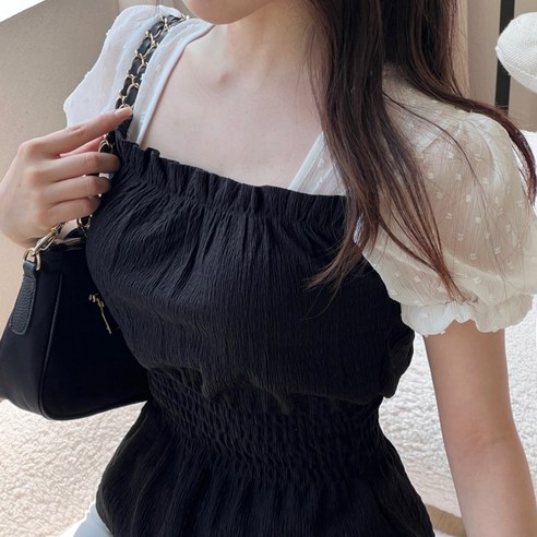 여름에 여성미를 더해주는 러브레터 여성 블라우스