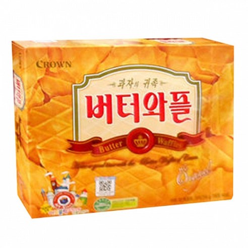 대용량 크라운 버터와플 316g 4개 세트 – 학교 간식 용량 탕비실 대용량버터 대용량 크라운 버터와플 316g 4개 세트 – 학교 간식 용량 탕비실 대용량버터