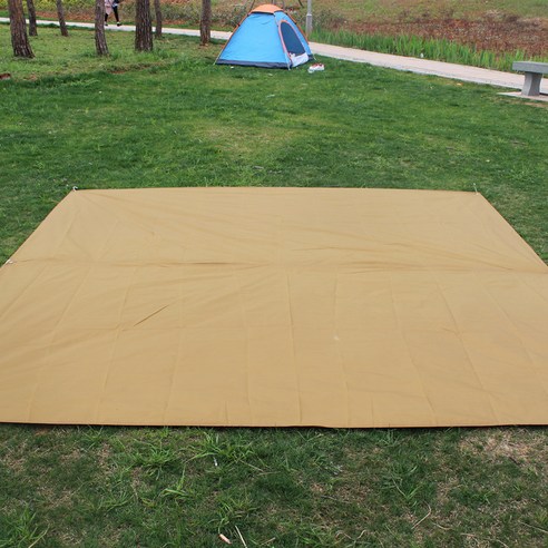 옥스포드 천 매트 내마모성 방수 매트 캐노피, 300*300cm, 카키