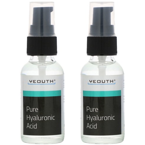YEOUTH 퓨어 히알루로닉 애시드, 2개, 30ml