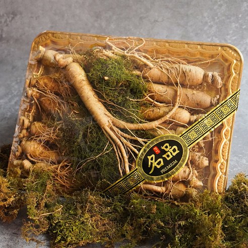 [더조은푸드] 풍기인삼 6년근 중삼계 수삼 500g 세트 / 인삼 / 홍삼 / 추석 명절 선물 1세트 6년근인삼