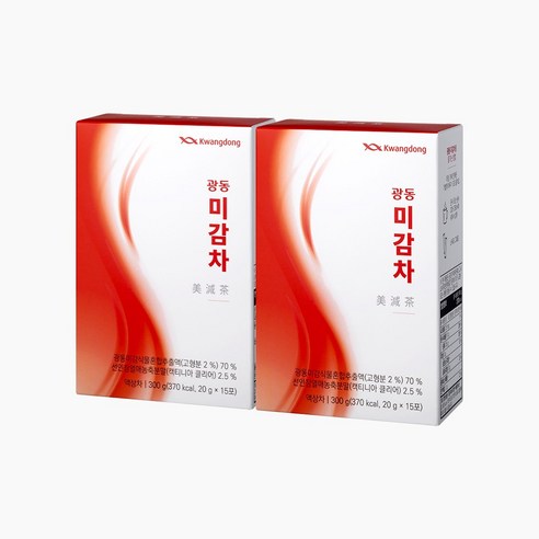 광동 미감차, 300g, 2개