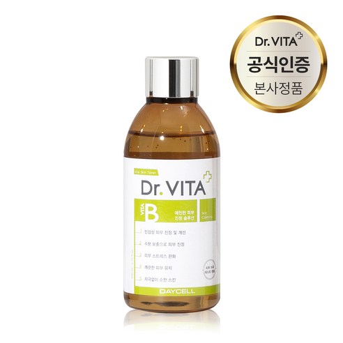 닥터비타 비타민 스킨 토너 B, 1개, 200ml
