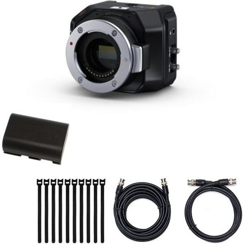블랙매직 디자인 마이크로 스튜디오 카메라 4K G2 번들 LPE6 배터리 6 SDI 케이블 25 타이 5개 - 카메라/카메라용품 | 쿠팡