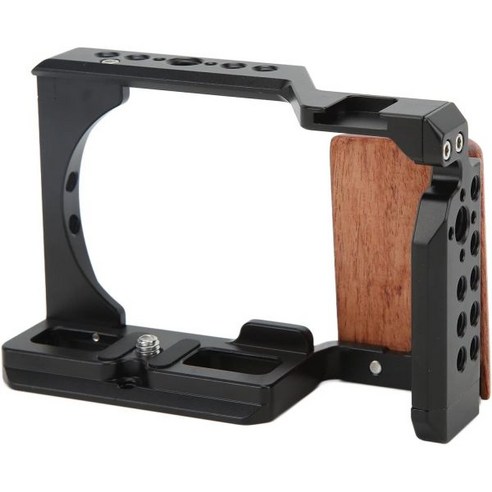 Hilitand Camera Cage for Sony ZV E10 Video Shooting Extension Rig Aluminum Alloy Protection Mount Br