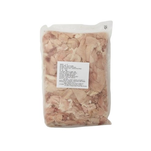 힐링미트 국내산 닭껍질 2kg 냉동 닭스킨 토리카와, 2kg, 1개