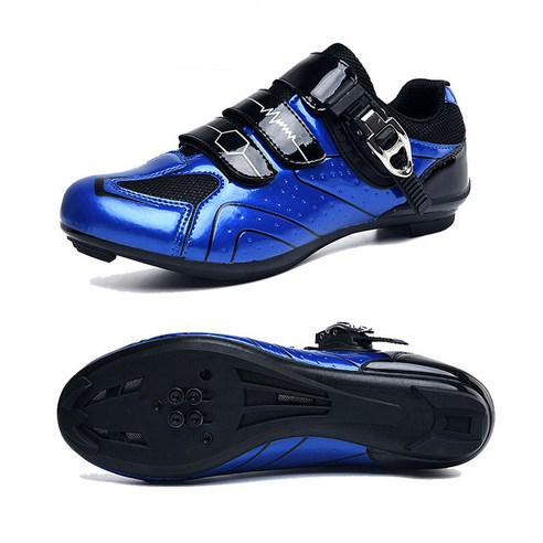 남성용 사이클링 신발 MTB 도로 자전거 신발 페달 플랫 초보자 스포츠 자전거 신발 남여 공용 신발, 44(270mm), 오렌지 2