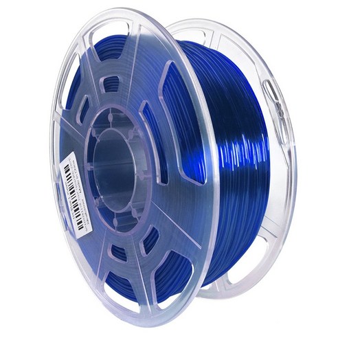 Retemporel 3D 프린터 유연한 TPU 필라멘트 1.75+/-0.02mm 0.8KG 고순도 소모품 블루, 파란색