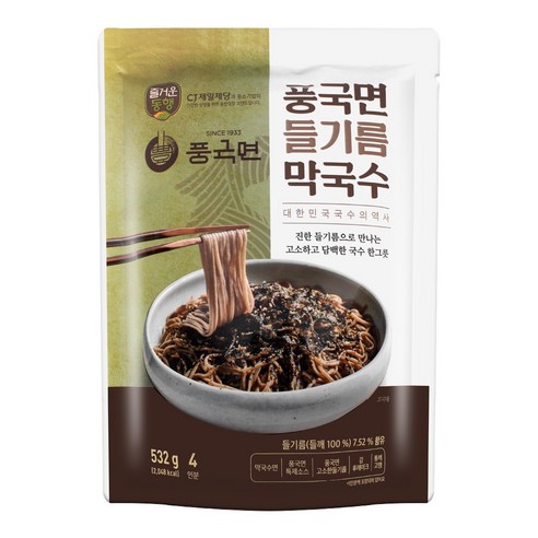 풍국면 들기름 막국수, 532g, 3개