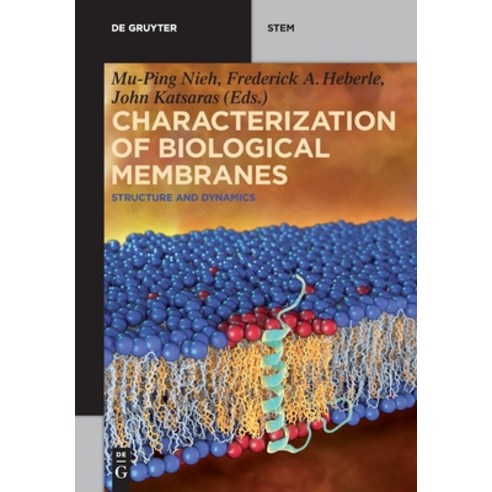 Characterization of Biological Membranes Paperback, de Gruyter, English, 9783110544640