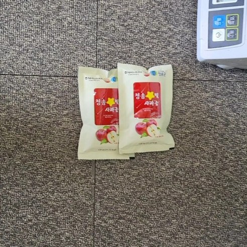 청송의 자연을 담은 100% 착즙 사과주스