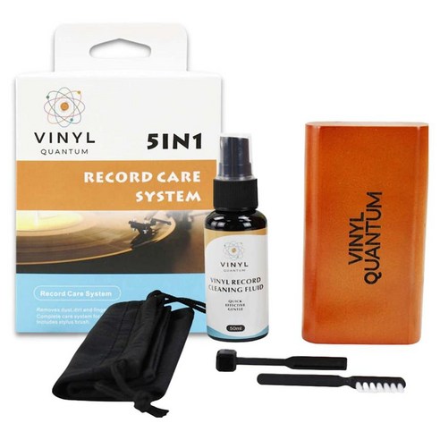 Vinyl Quantum Lp 클리너 판청소 레코드 청소 키트 Record Cleaning Kit - Complete V3