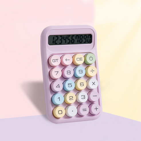 [SaleNOWㅣ인기상품] 매력적인 파스텔 톤에 기능적인 편의성: 쿠말 파스텔 계산기 [세일나우ㅣ추천상품]