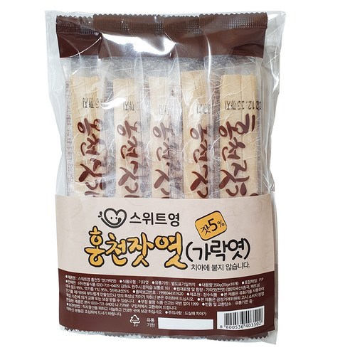 스위트영 홍천잣엿 가락엿, 350g, 1개 삼계엿