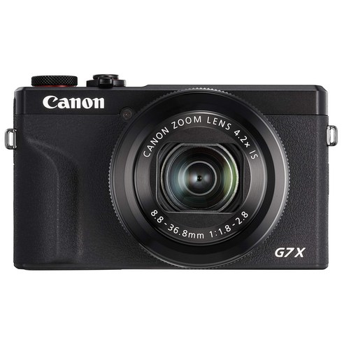 Canon 컴팩트 디지털 카메라 PowerShot G7 X Mark III 블랙 1.0형 센서F1.8 렌즈광학 4.2배 줌 PSG7XMARKIIIBK