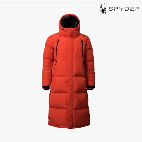 스파이더 SPYDER 남녀공용 롱패딩 한겨울 따뜻하게 입을 수 있는 다운 자켓 가성비짱