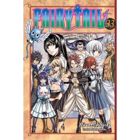 (영문도서) Fairy Tail V33 Paperback, Kodansha Comics, English, 9781612624105