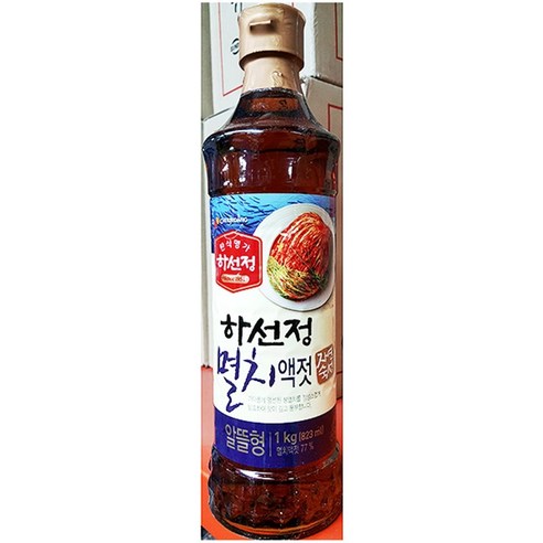 멸치액젓 (하선정 1K) X 12, 1kg, 12개